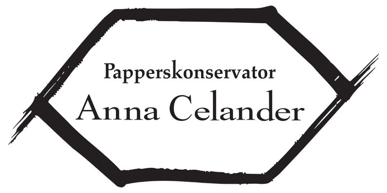 Papperskonservator Anna Celander